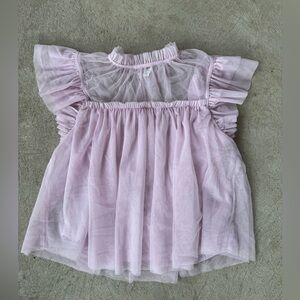 Pink Ruffled Top size M